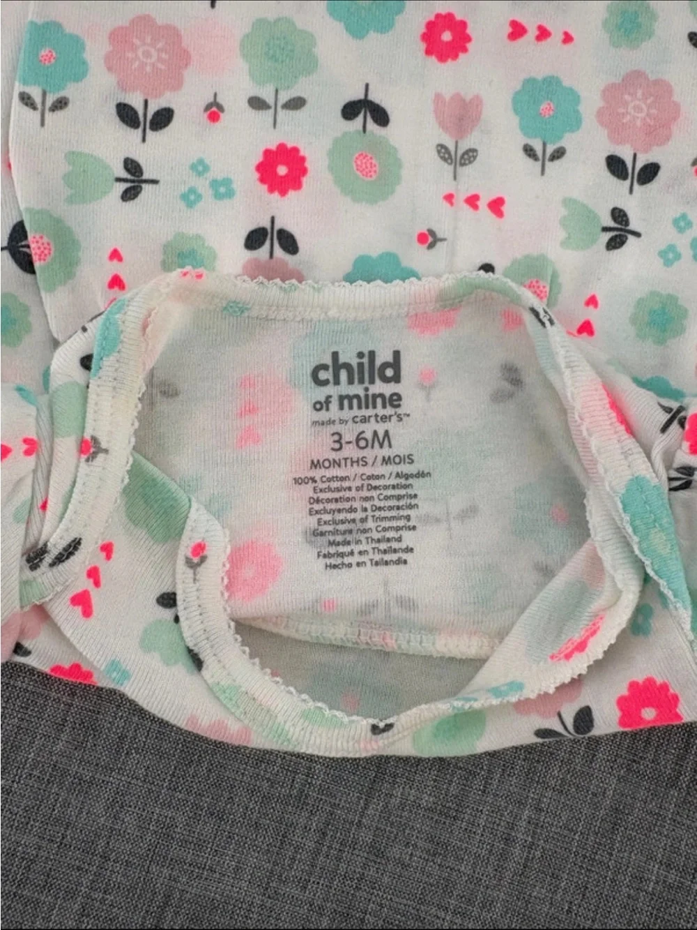 Child of Mine By Carter’s Baby Girl 3-6 Months Bundle Clothes